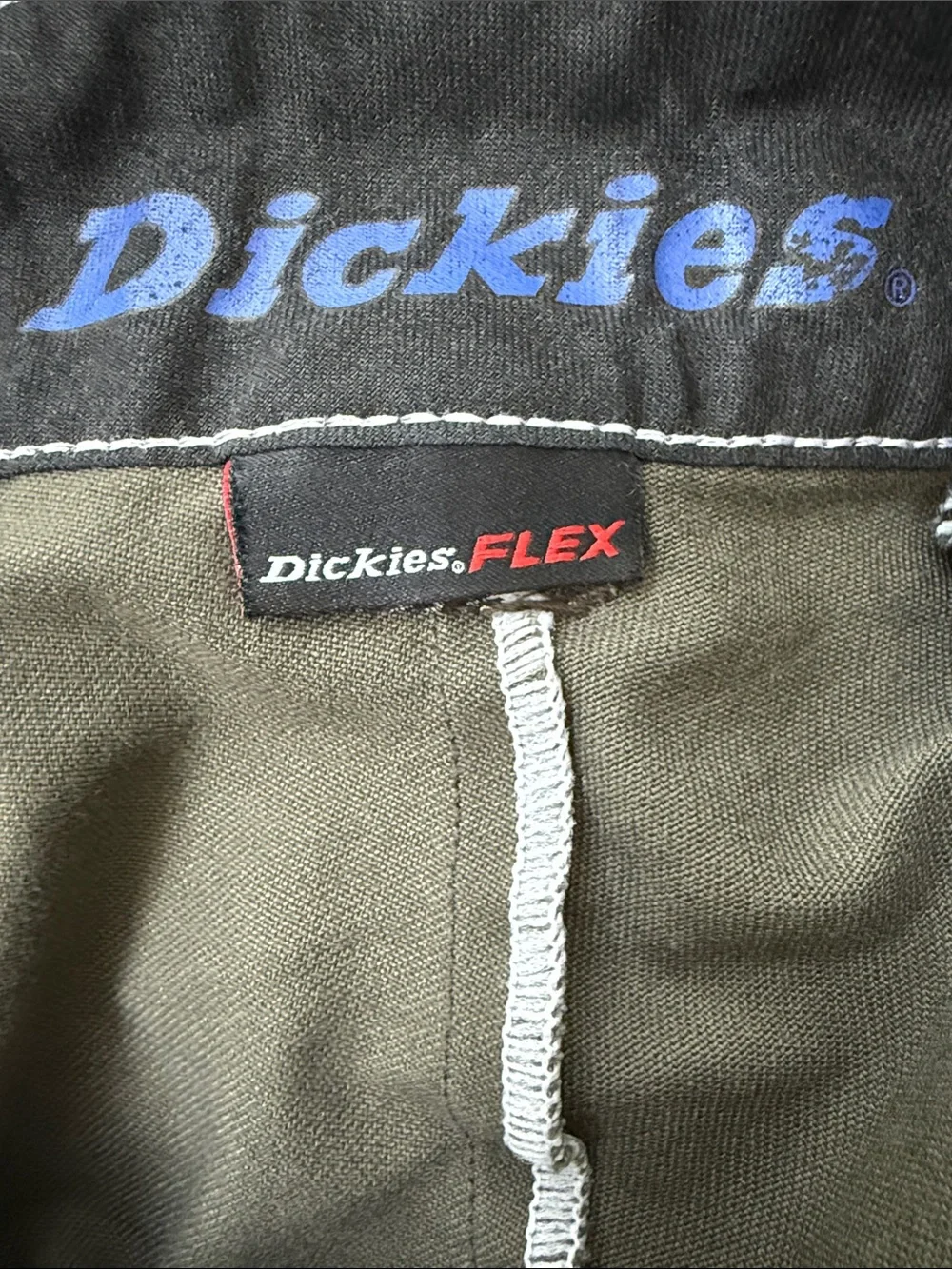 Dickies Olive Cargo Pants Sz 33x32